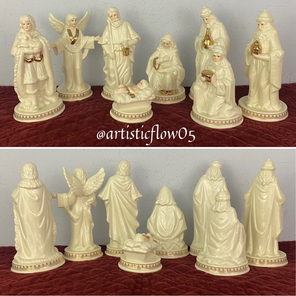 Dillard’s Holiday New Vintage Rare Dillards Trimmings Set 8 Jade